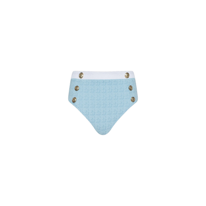 Powder Blue/White
