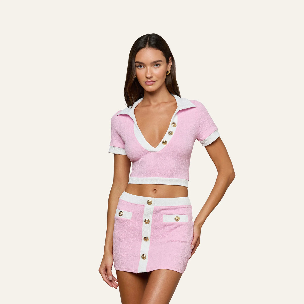 Blush/White
