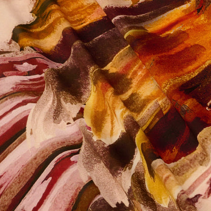 Tan Watercolor Feathers