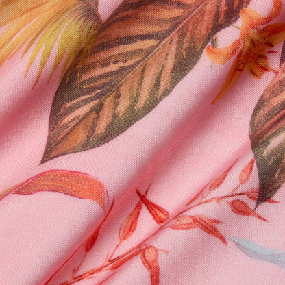 Pink Multi Colorful Palm