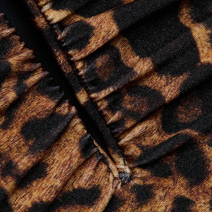 Brown Multi Patch Leopard