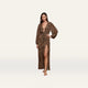 Brown Multi Patch Leopard
