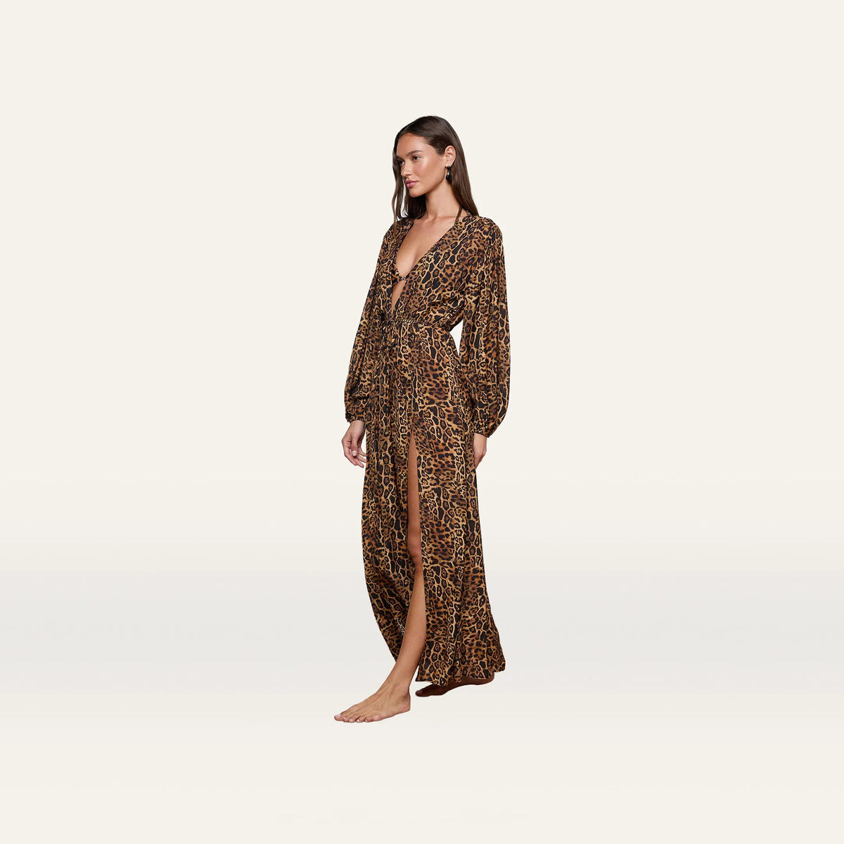 Brown Multi Patch Leopard