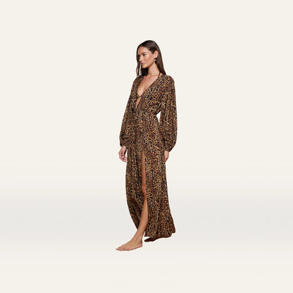 Brown Multi Patch Leopard