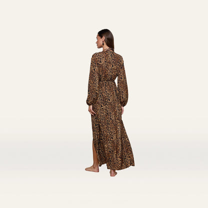Brown Multi Patch Leopard