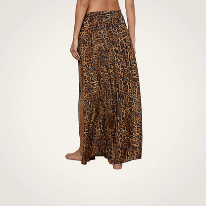Brown Multi Patch Leopard