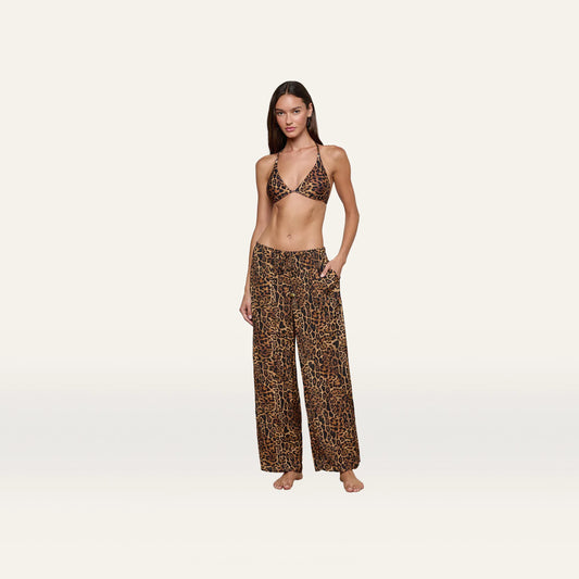 Brown Multi Patch Leopard