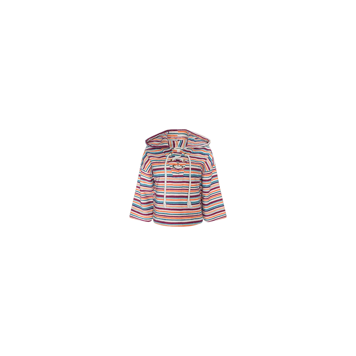 Multi Watercolor Stripe