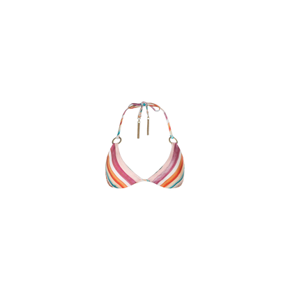 Multi Watercolor Stripe
