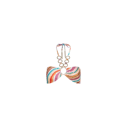 Multi Watercolor Stripe