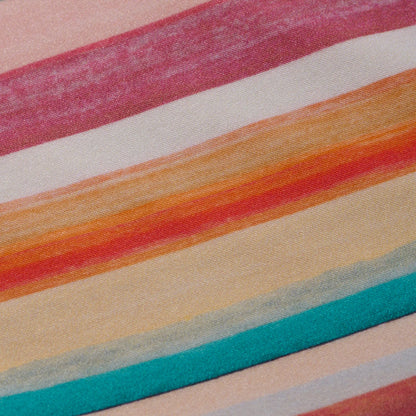Multi Watercolor Stripe