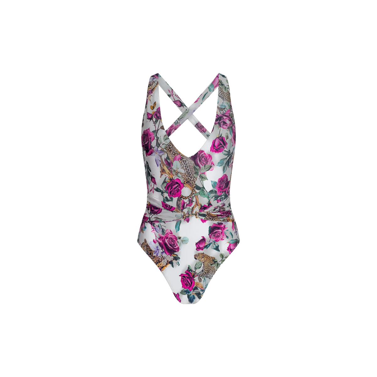 Ivory/Rose Leopard Jungle