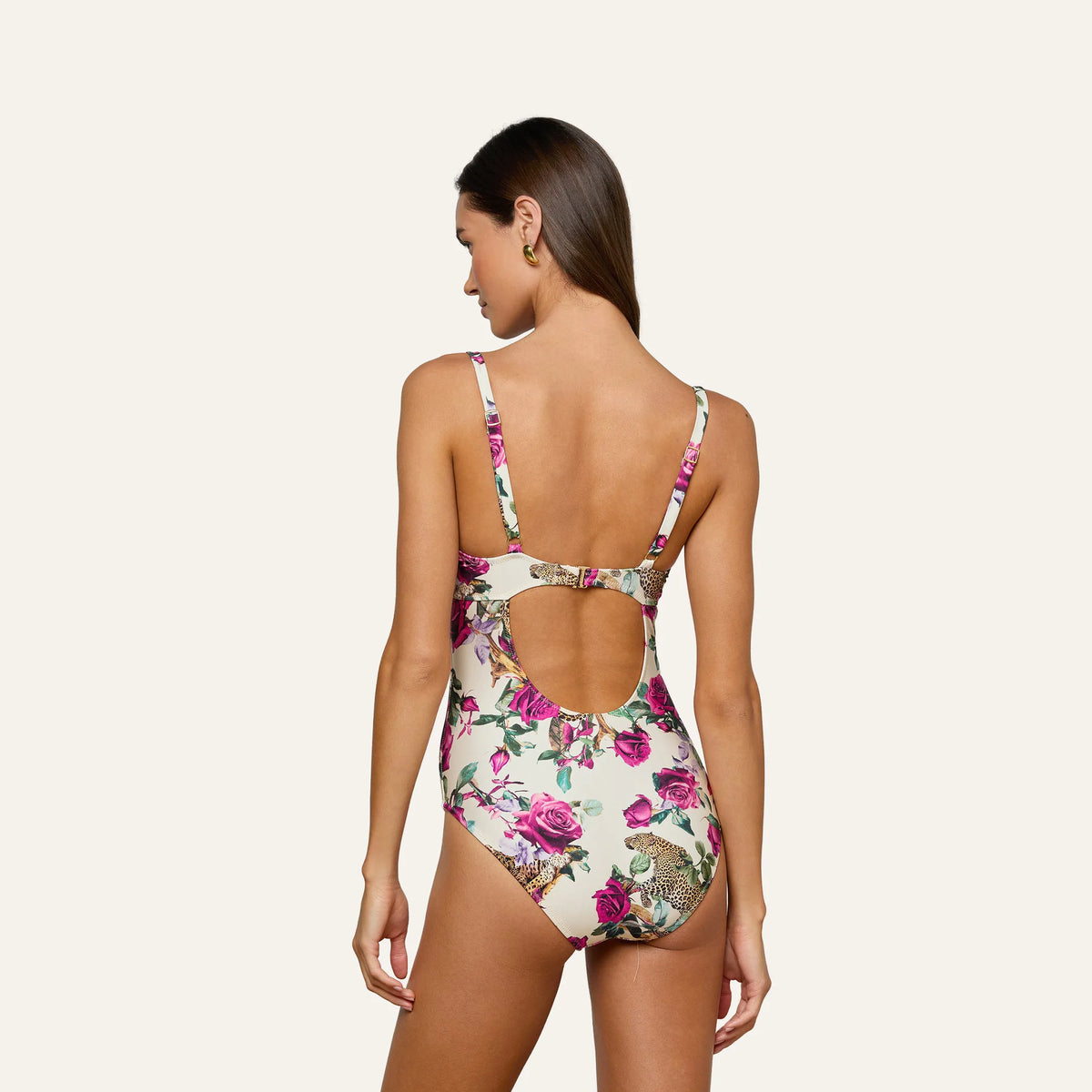 Ivory/Rose Leopard Jungle