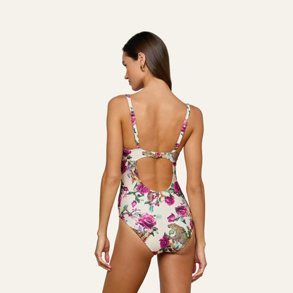 Ivory/Rose Leopard Jungle