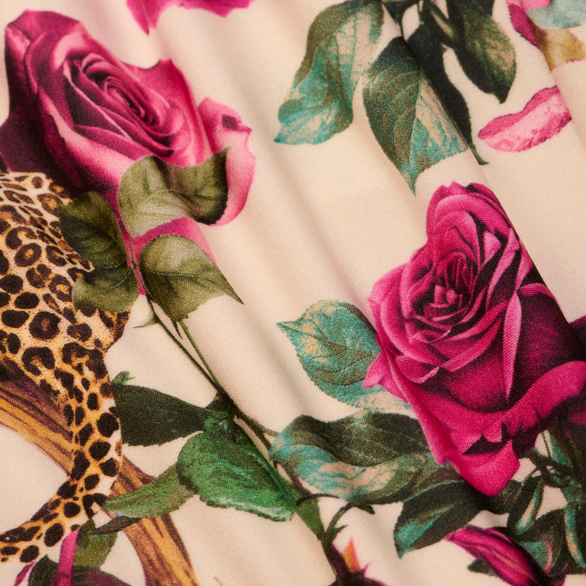 Ivory/Rose Leopard Jungle