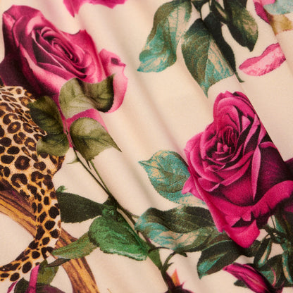 Ivory/Rose Leopard Jungle