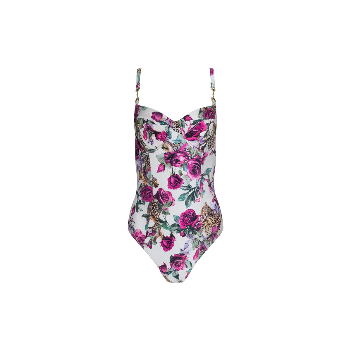 Ivory/Rose Leopard Jungle