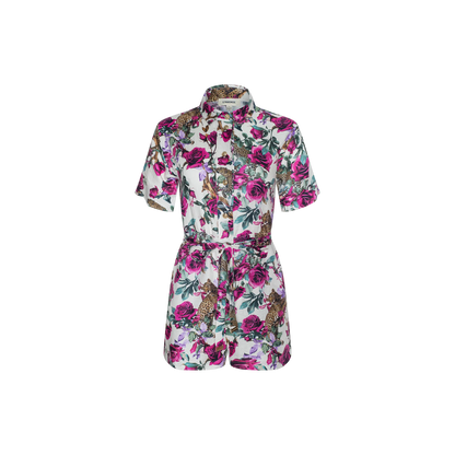 Ivory/Rose Leopard Jungle