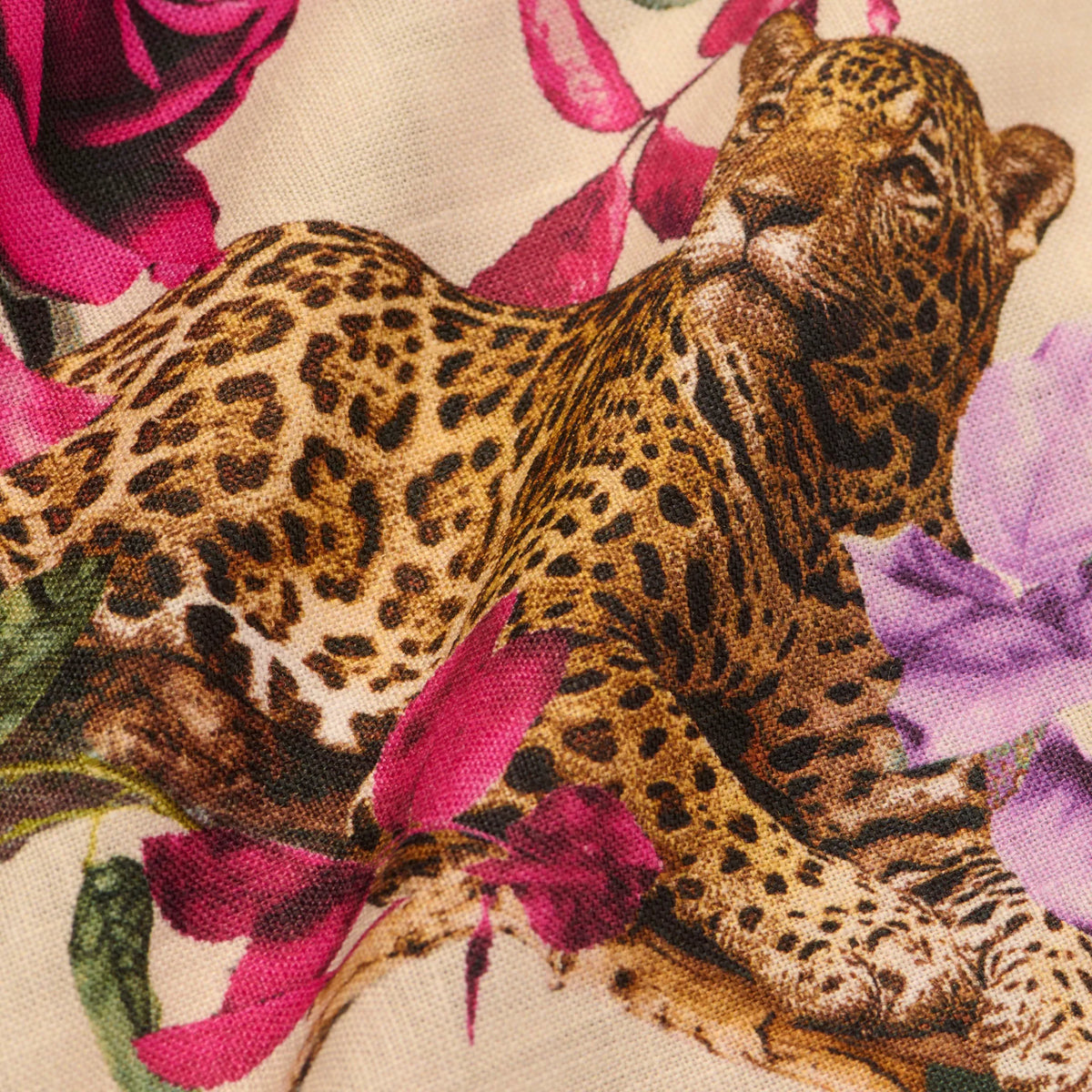 Ivory/Rose Leopard Jungle