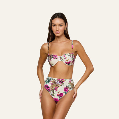 Ivory/Rose Leopard Jungle