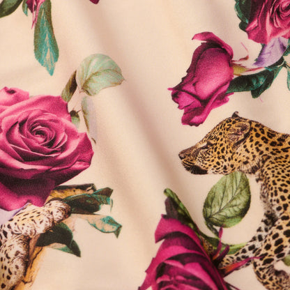 Ivory/Rose Leopard Jungle