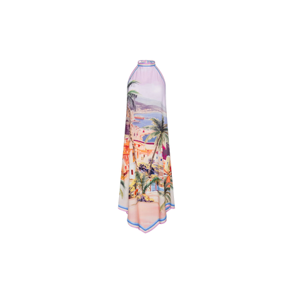 Light Pink Multi Postcard Print