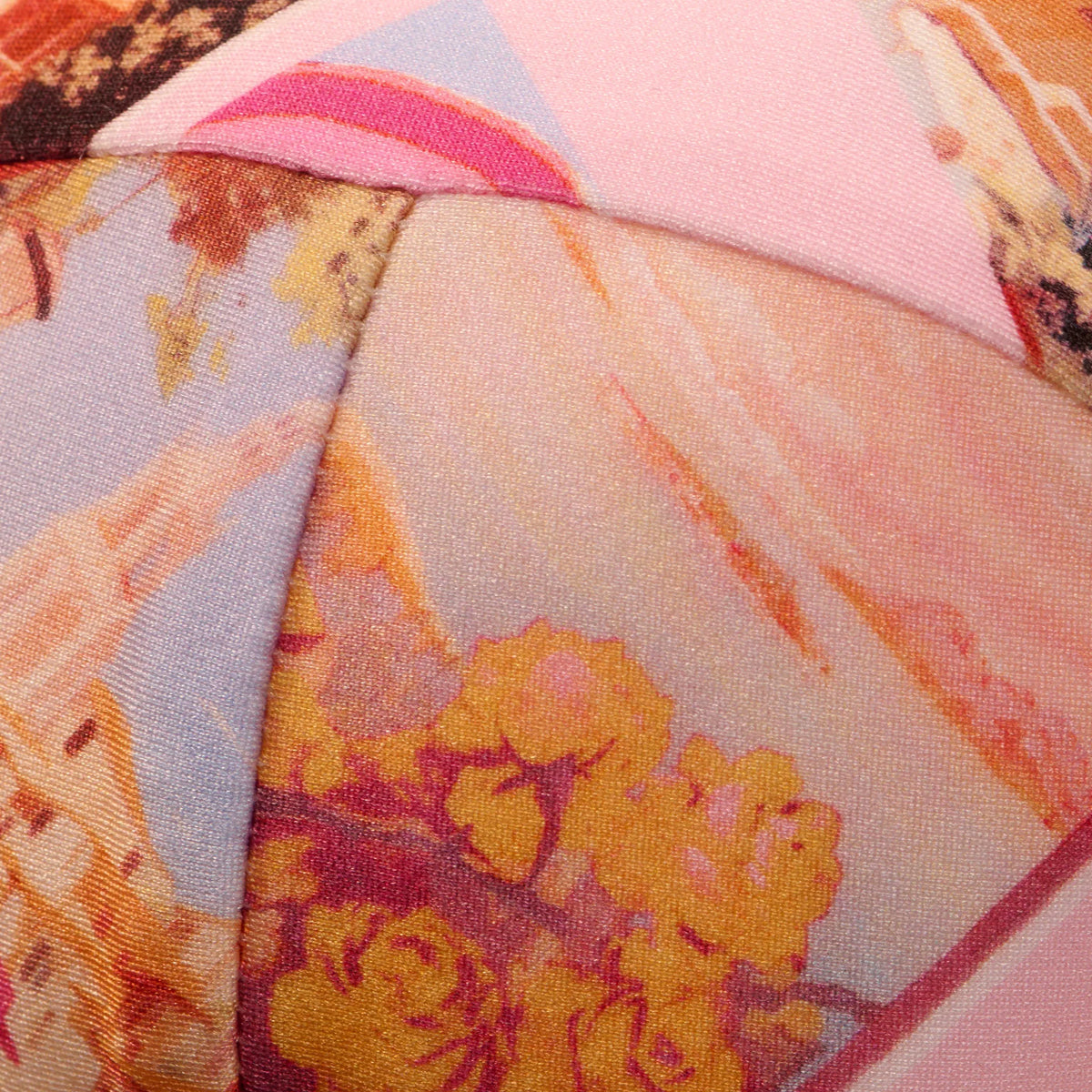 Light Pink Multi Postcard Print