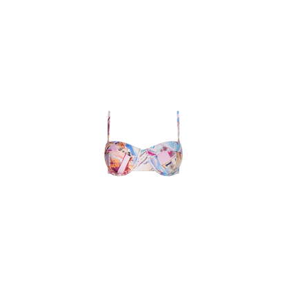 Light Pink Multi Postcard Print