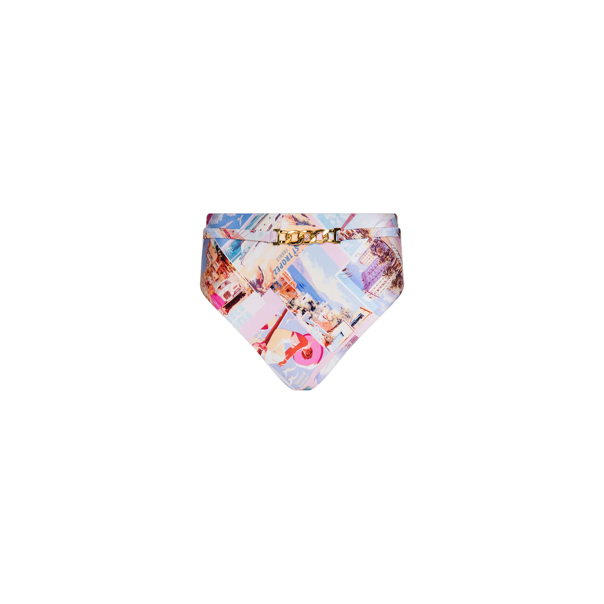 Light Pink Multi Postcard Print