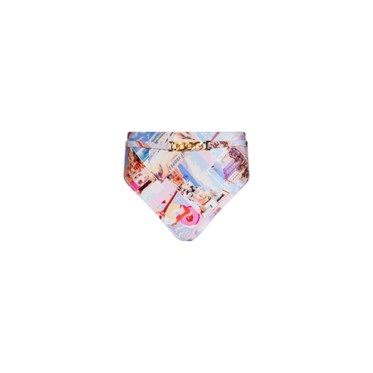 Light Pink Multi Postcard Print