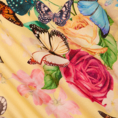 Pale Yellow Garden Butterflies