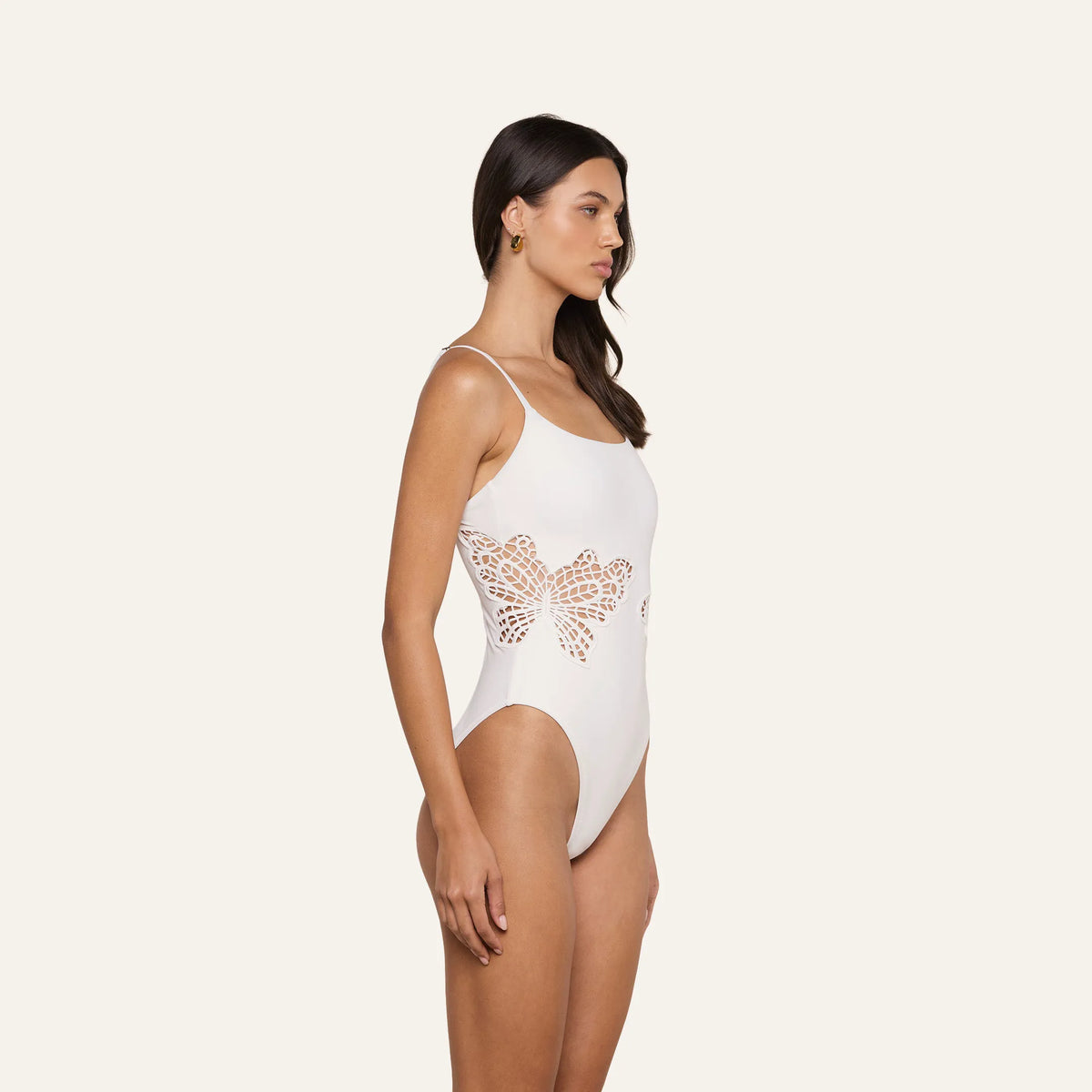 White Butterfly Crochet