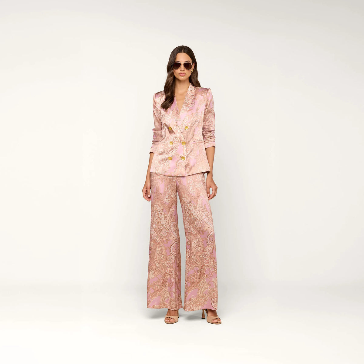 Mauve Multi Traditional Paisley
