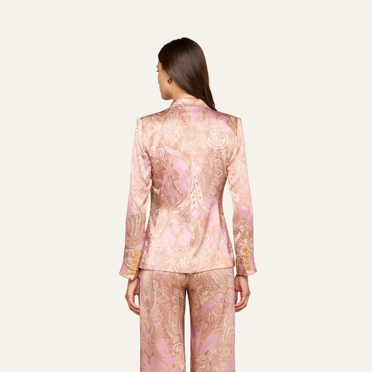 Mauve Multi Traditional Paisley