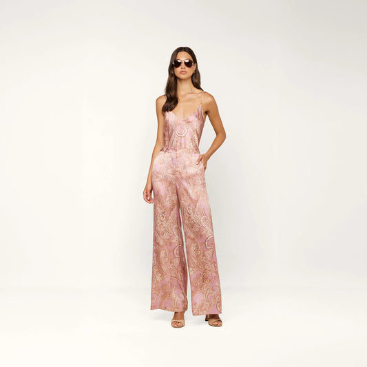 Mauve Multi Traditional Paisley