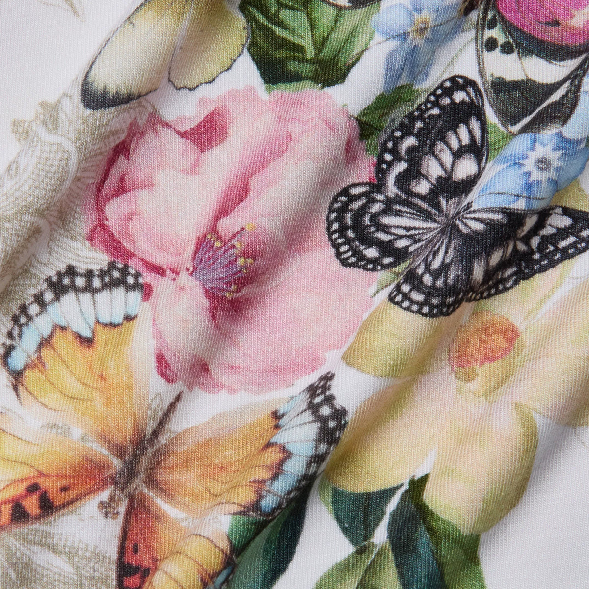 White Multi Garden Butterflies