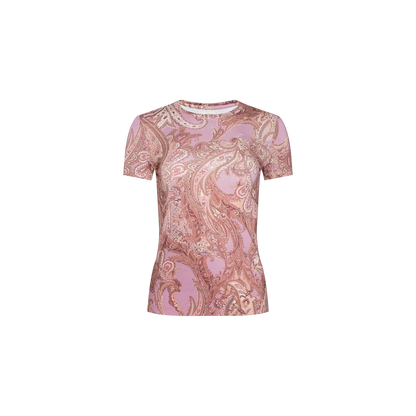 Mauve/Multi Traditional Paisley