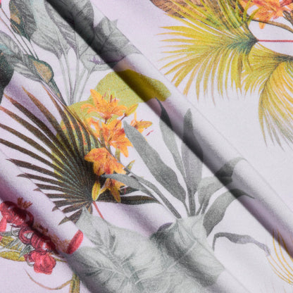 Light Pink Multi Colorful Palm
