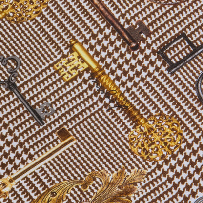 Brown Multi Houndstooth Key