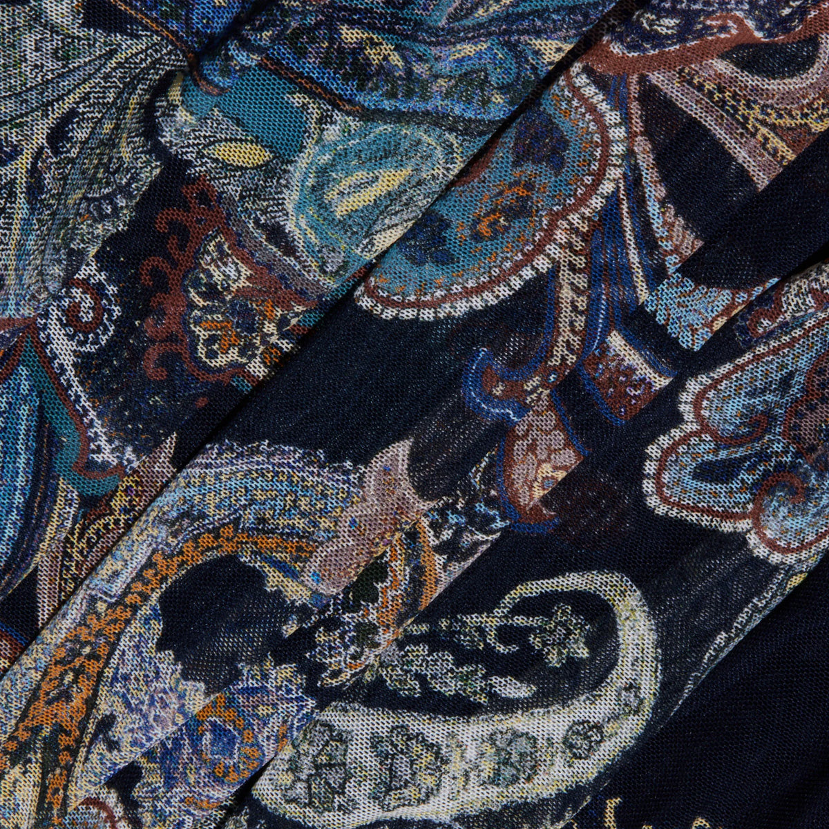 Midnight Multi Besarabian Paisley