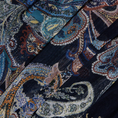 Midnight Multi Besarabian Paisley