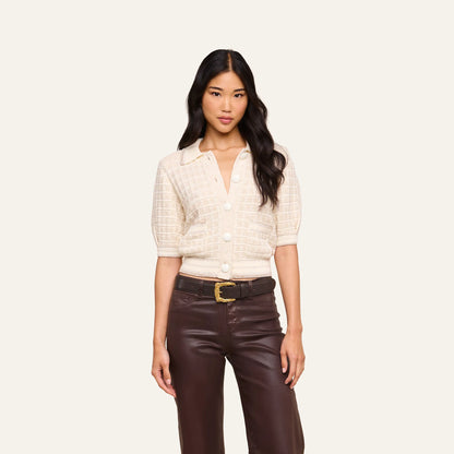 Ivory/Gold Lurex