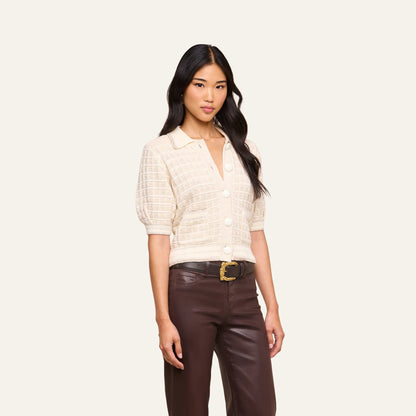 Ivory/Gold Lurex