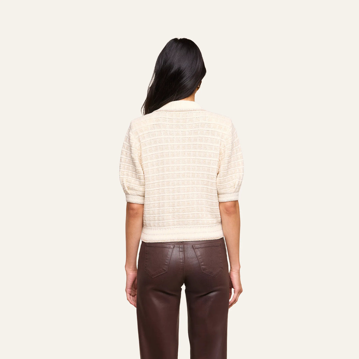 Ivory/Gold Lurex