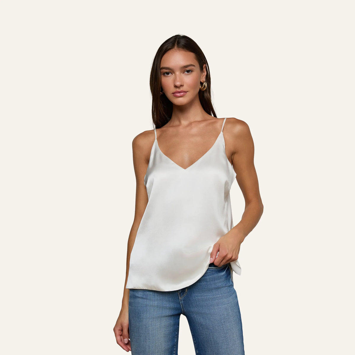 Ivory Charmeuse